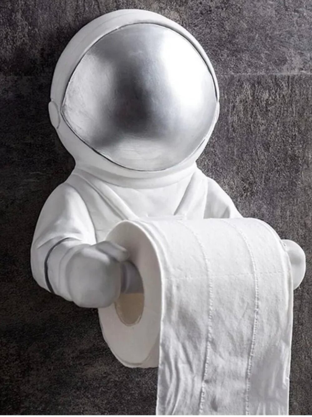 Astronaut Bathroom Tissue Holder